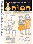 Top, short jacket, vest and skirt Top, short jacket, vest and skirt