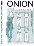Jumpsuit with wrap-effect, for knits Jumpsuit with wrap-effect, for knits