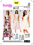 Summer Dress, Dress with Lace Over Top, A-Line Summer Dress, Dress with Lace Over Top, A-Line