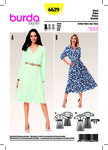 Dress, Bell-shaped Skirt, Elastic Waist Dress, Bell-shaped Skirt, Elastic Waist