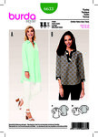 Tunic Top, Fastening Bands Tunic Top, Fastening Bands