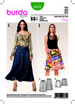 Skirts with interesting seam lines and full hems have
Skirts with interesting seam lines and full hems have
