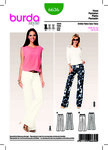 Bell Bottoms, Shaped Waistband, Creases Bell Bottoms, Shaped Waistband, Creases