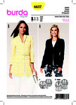 Jacket, V-Neckline, Spade Collar Jacket, V-Neckline, Spade Collar