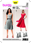 Cocktail Dress, Evening Dress, Full Skirt, Back Décolleté Cocktail Dress, Evening Dress, Full Skirt, Back Décolleté