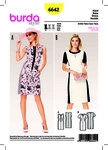 Dress, Sheath Dress with Panel Seams Dress, Sheath Dress with Panel Seams