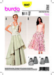 Long Evening Skirt, Sumptuous Skirt, Overskirt Long Evening Skirt, Sumptuous Skirt, Overskirt