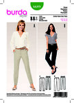 Pants/Trousers, Shaped Waistband, Pressed Creases Pants/Trousers, Shaped Waistband, Pressed Creases