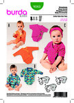 Bodysuit, Wrap Bodysuit, Snap Fastening Bodysuit, Wrap Bodysuit, Snap Fastening