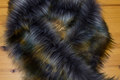 Long-haired faux fur-stykke ca. 20 x 150 cm Long-haired faux fur-stykke ca. 20 x 150 cm