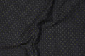 Charcoal heavyjersey with bouble-effect and brass-colored mini-pattern Charcoal heavyjersey with bouble-effect and brass-colored mini-pattern