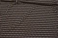 Black viscose-mousselin with small beige cats Black viscose-mousselin with small beige cats