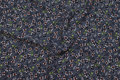 Grey small-flowered viscose-mousselin Grey small-flowered viscose-mousselin