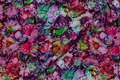 Viscose-mousselin in pink and purple nuances Viscose-mousselin in pink and purple nuances