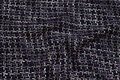 Navy and purple bouclé in chanel-style Navy and purple bouclé in chanel-style