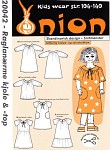 Raglan sleeves dress and top Raglan sleeves dress and top