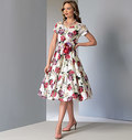 Dress and Belt, Vintage Vogue Dress and Belt, Vintage Vogue