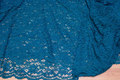 Jade-green dress-lace-fabric with scallop edge in both sides . 20,02 Jade-green dress-lace-fabric with scallop edge in both sides . 20,02