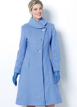 Jacket and Coats with Asymmetrical Front and Collar-Variations Jacket and Coats with Asymmetrical Front and Collar-Variations