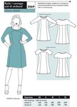 Dress in corsage-cut for knits Dress in corsage-cut for knits