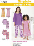 Learn to Sew Child´s and Girl´s Loungewear Learn to Sew Child´s and Girl´s Loungewear