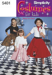 Child and Girl Costumes, Poodle Circle Skirt Child and Girl Costumes, Poodle Circle Skirt