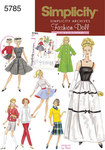 Doll Clothes, 1960ies, 11½ inch doll Doll Clothes, 1960ies, 11½ inch doll