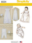 Babies´ Christening Sets with Bonnets Babies´ Christening Sets with Bonnets