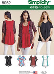 Misses Easy-to-Sew Tops Misses Easy-to-Sew Tops