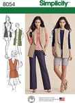Misses´ Lined Vests and Knit Top Misses´ Lined Vests and Knit Top