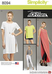 Misses/ Miss Petite Tunic With Length Variations, Shorts And Knit Leggings Misses/ Miss Petite Tunic With Length Variations, Shorts And Knit Leggings