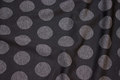Black heavy-jersey with big charcoal 4 cm dots Black heavy-jersey with big charcoal 4 cm dots