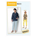 Raglan sleeve trench jacket and tapered pants Raglan sleeve trench jacket and tapered pants