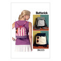 Drawstring backpacks in three styles Drawstring backpacks in three styles