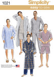 Mens Classic Pajamas & Robe Mens Classic Pajamas & Robe
