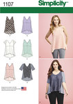 Misses´ Tops with Fabric Variations Misses´ Tops with Fabric Variations