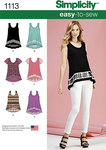 Misses´ Easy-To-Sew Knit Tops Misses´ Easy-To-Sew Knit Tops