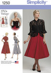 Misses´ Vintage 1950´s One Piece Dress and Jacket Misses´ Vintage 1950´s One Piece Dress and Jacket