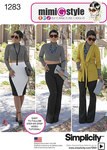 Misses Unlined Jacket, Knit Top, Trousers and Skirt Misses Unlined Jacket, Knit Top, Trousers and Skirt