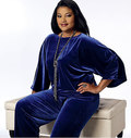 Top, gown and pants Top, gown and pants