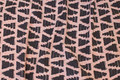 Delicate soft red and charcoal sweatshirt fabric with softened back Delicate soft red and charcoal sweatshirt fabric with softened back
