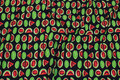 Black cotton-jersey with watermelons Black cotton-jersey with watermelons