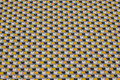 Light grey cotton-jersey with small apples in charcoal, yellow and white Light grey cotton-jersey with small apples in charcoal, yellow and white