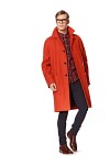Short Men’s Coat, Jacket, Blouson with ribbed wrist band Short Men’s Coat, Jacket, Blouson with ribbed wrist band
