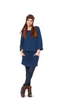 Hooded Shirt, Sweatshirt Dress, Skirt with cord tie casing Hooded Shirt, Sweatshirt Dress, Skirt with cord tie casing