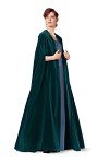 Long Festive Cape, Cape with Bow-Tie, Fur Cape Long Festive Cape, Cape with Bow-Tie, Fur Cape