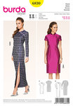 Dress, Asia-Style, One-sided Yoke Dress, Asia-Style, One-sided Yoke