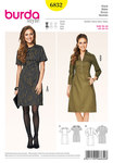 Dress, Shoulder Patches Dress, Shoulder Patches