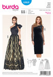 Evening gown, Sportily elegant, short black evening dress Evening gown, Sportily elegant, short black evening dress