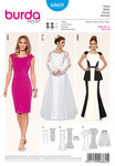 Dress, Wedding Gown, Overskirt Dress, Wedding Gown, Overskirt
